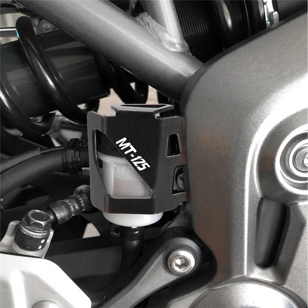 For YAMAHA MT125 MT 125 MT-125 2014-2018 2015 2016 Motorcycle Accessories CNC Rear Brake Fluid Reservoir Cover Guard Protector
For YAMAHA MT125 MT 125 MT-125 2014-2018 2015 2016 Motorcycle Accessories CNC Rear Brake Fluid Reservoir Cover Guard Protector