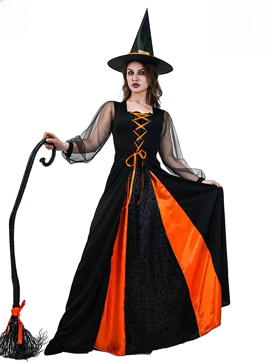 Adult Women's Long Dr Witch Costume Stage Performance loween Costume Fem Role Play Event Par Entertainment Outfit
Adult Women's Long Dr Witch Costume Stage Performance loween Costume Fem Role Play Event Par Entertainment Outfit
