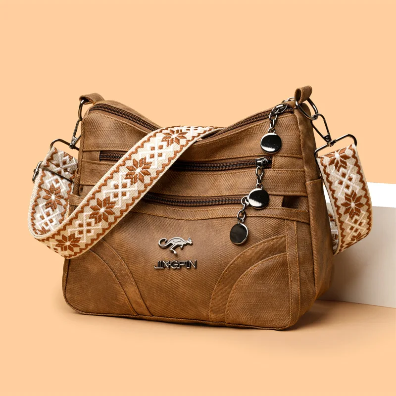 Легкая женская сумка на одно плечо из искусственной кожи, простая и вместительная сумка через плечо с множеством карманов для повседневного использования.
Легкая женская сумка на одно плечо из искусственной кожи, простая и вместительная сумка через плечо с множеством карманов для повседневного использования.