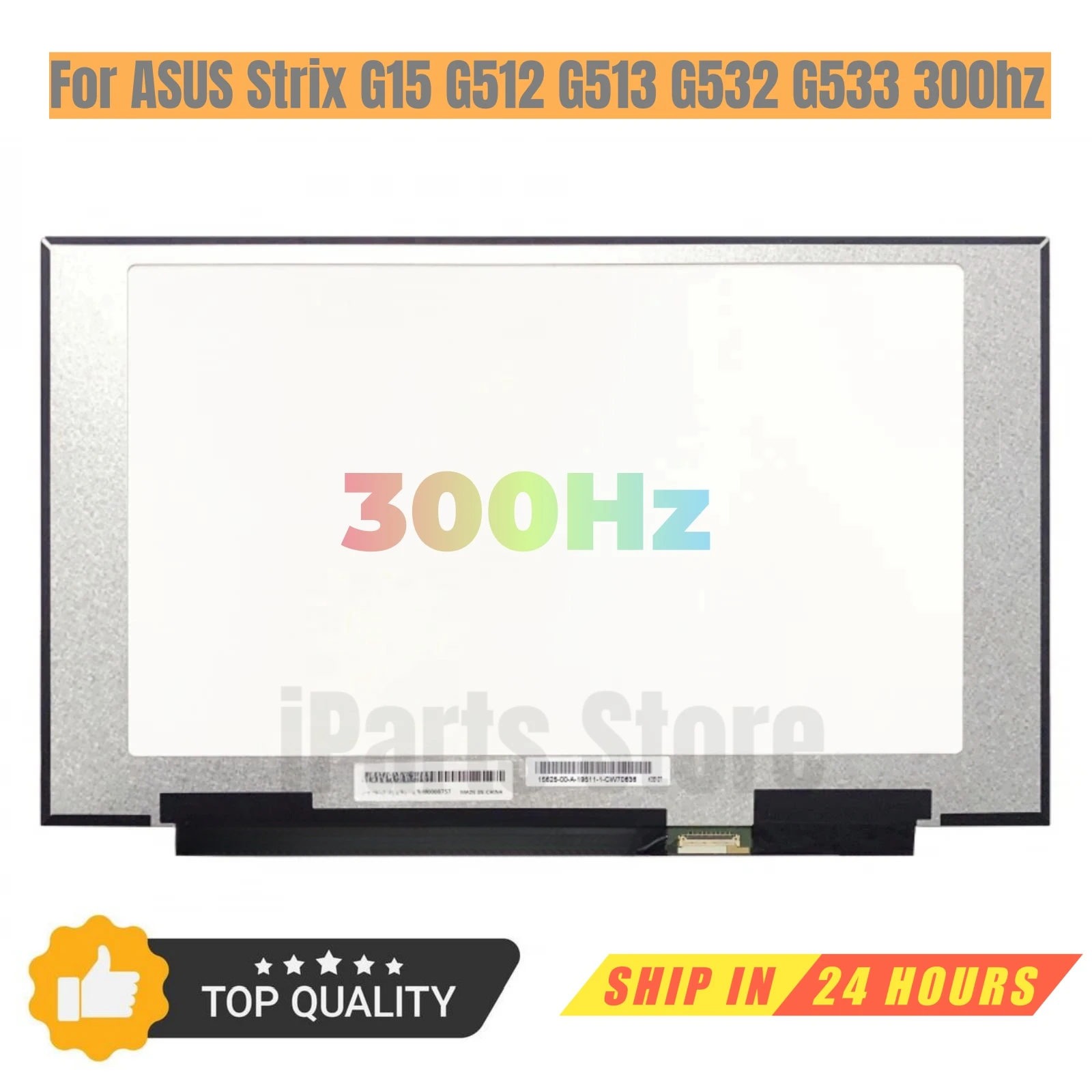 Сменный новый дисплей iParts для ASUS ROG Strix G15 G512 G513 G513QY G513QY G532 G533 15,6-дюймовый 300 Гц ЖК-экран для ноутбука
Сменный новый дисплей iParts для ASUS ROG Strix G15 G512 G513 G513QY G513QY G532 G533 15,6-дюймовый 300 Гц ЖК-экран для ноутбука
