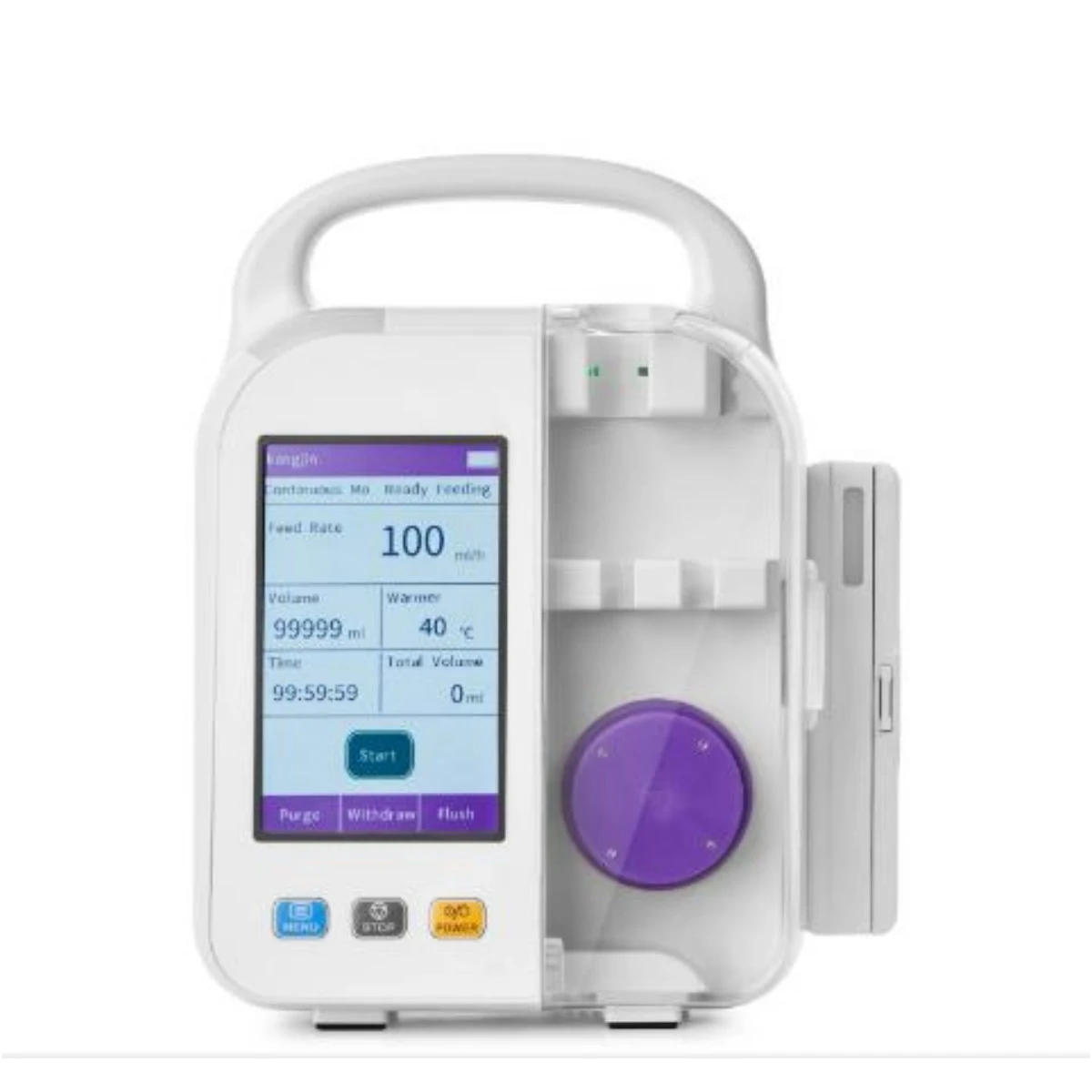 Rechargeable Electric Clinical Enteral Feeding Pump with Heating Feature Medical Plastic Pump
Rechargeable Electric Clinical Enteral Feeding Pump with Heating Feature Medical Plastic Pump