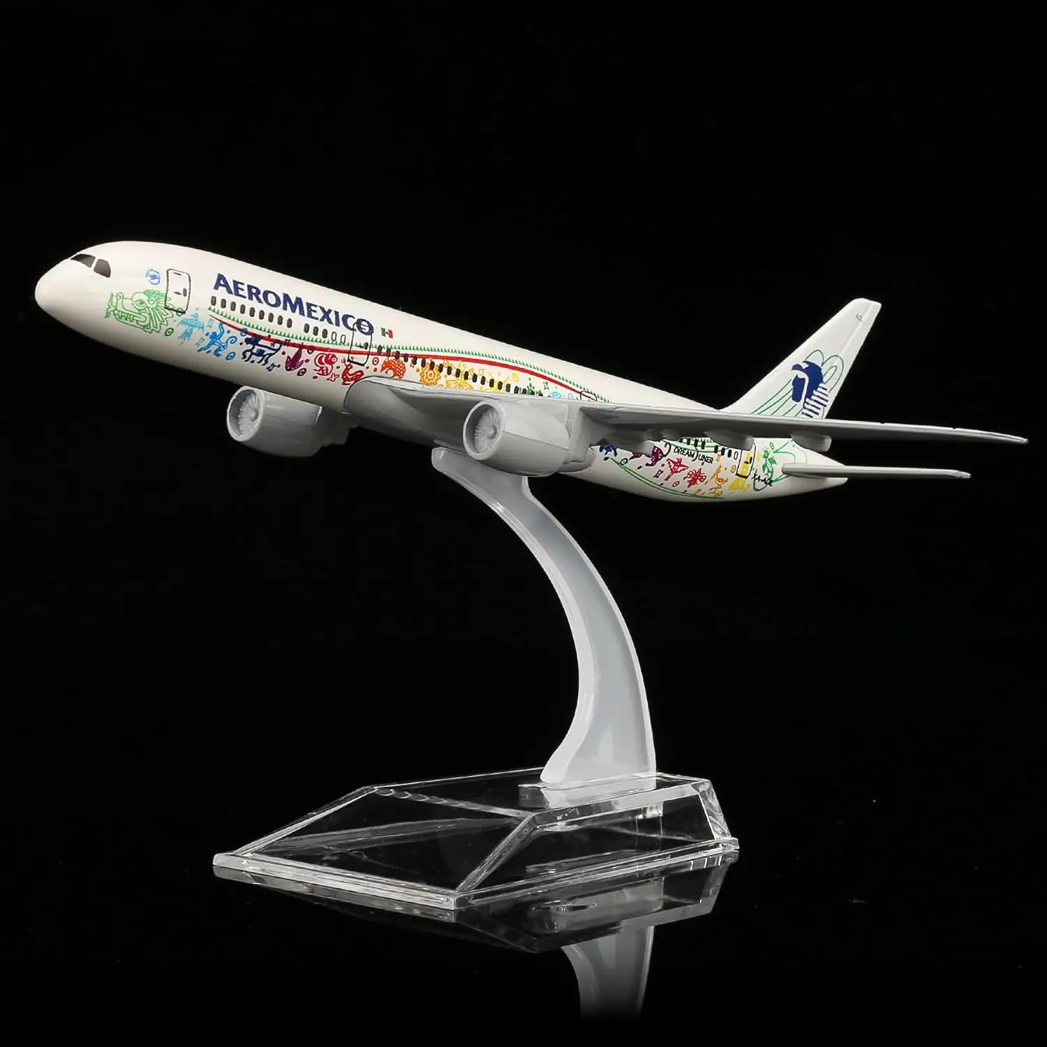 16cm Toy Airplane Model Aeromexico B787 Diecast Metal Airplane Model Kits with Stand for Collections and Displays or Boys Gift
16cm Toy Airplane Model Aeromexico B787 Diecast Metal Airplane Model Kits with Stand for Collections and Displays or Boys Gift