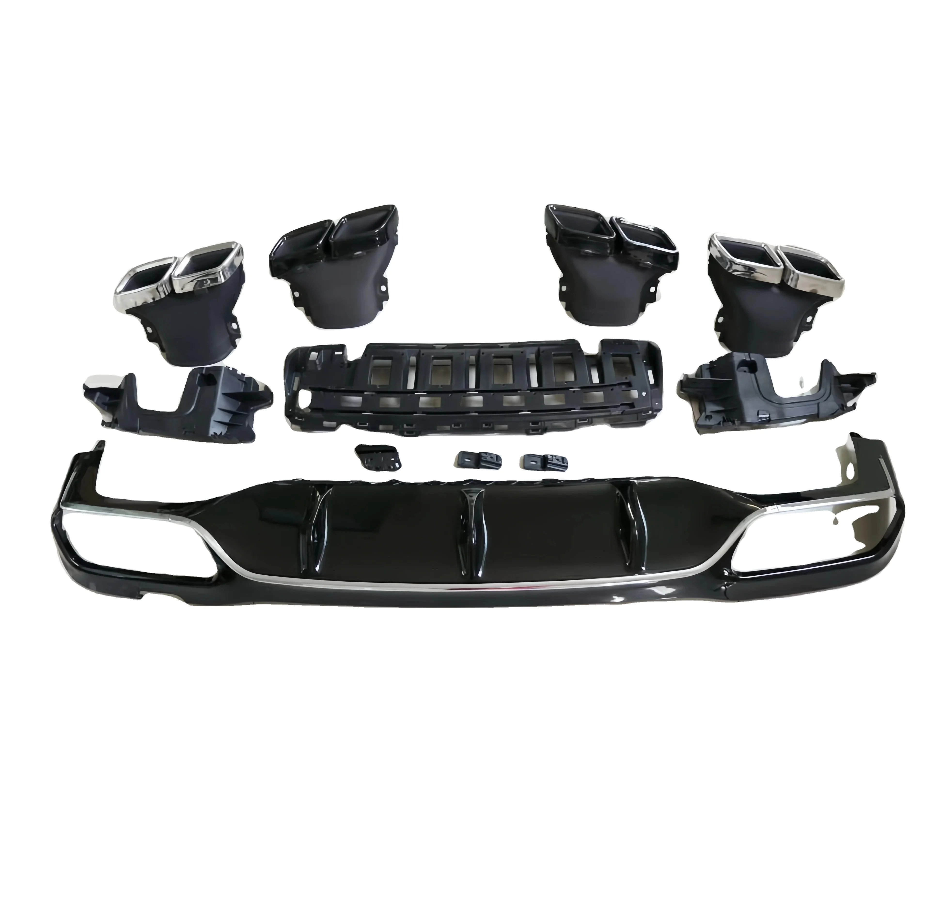 Dream Garage Factory Direct Rear Diffuser With Exhaust Pipe For E Class W213 Upgrade To E63S Rear Diffuser Wit
Dream Garage Factory Direct Rear Diffuser With Exhaust Pipe For E Class W213 Upgrade To E63S Rear Diffuser Wit