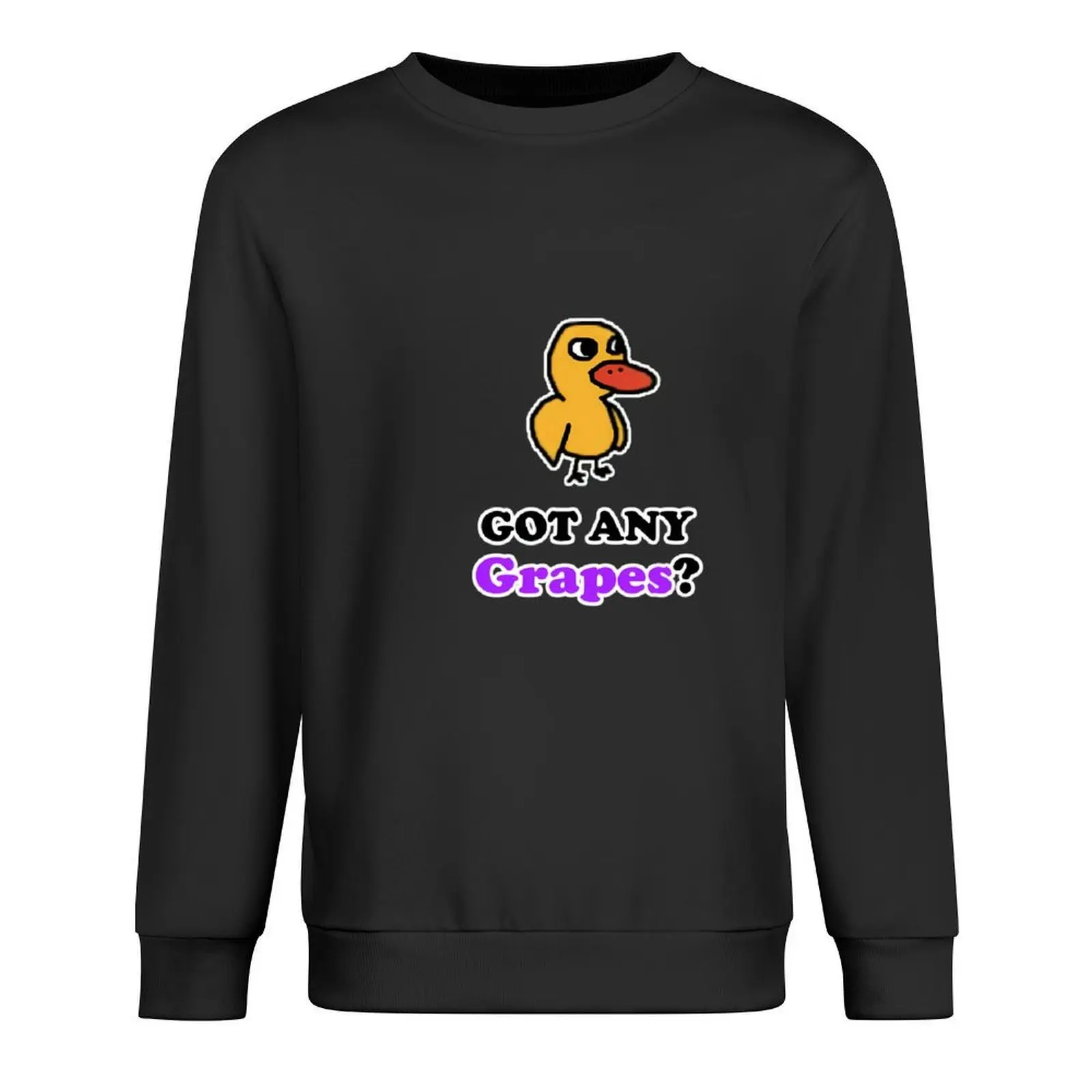 Got Any Grapes - Duck Song Pullover tracksuit men's sweat-shirt set men's autumn clothes sweatshirt male
Got Any Grapes - Duck Song Pullover tracksuit men's sweat-shirt set men's autumn clothes sweatshirt male