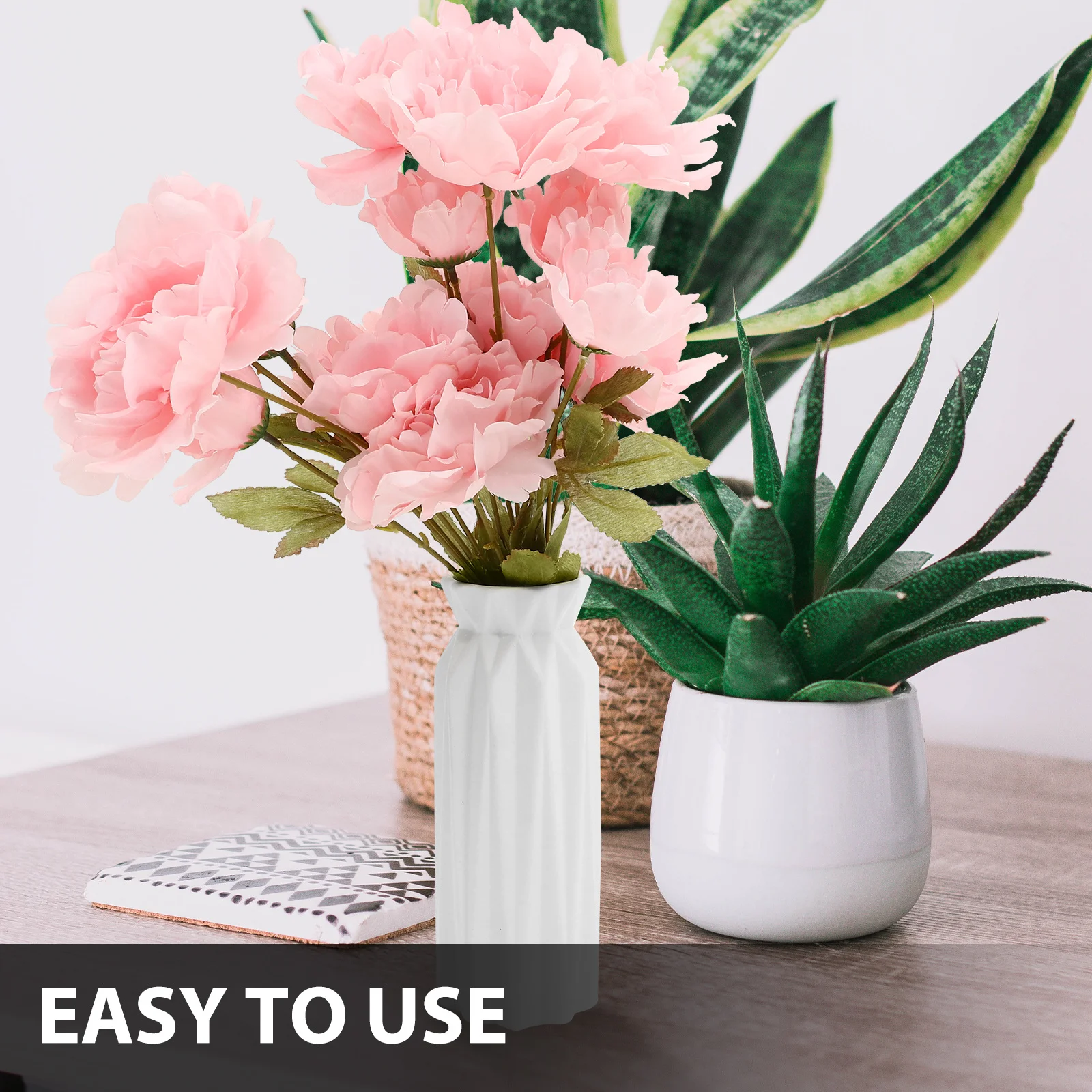 5Pcs Simulation Artificial Peony Flowers Wedding Bouquet Bride Floral Arrangement Home Indoor Party Decor Simulation Peony
5Pcs Simulation Artificial Peony Flowers Wedding Bouquet Bride Floral Arrangement Home Indoor Party Decor Simulation Peony