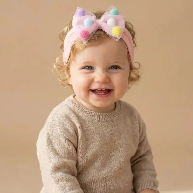 Baby soft spot headband cute mesh bow baby headband comfortable children's accessory
Baby soft spot headband cute mesh bow baby headband comfortable children's accessory