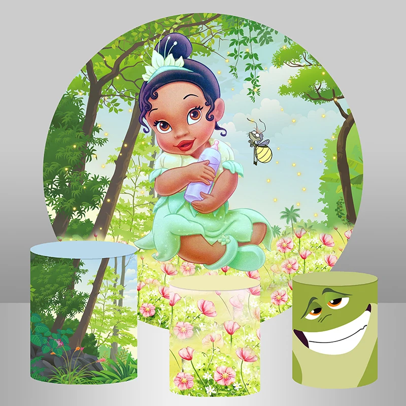 Baby Princess and The Frog Round Backdrop Tiana Party Supplies Photo Background Baby Shower Girl Birthday Cake Table Banner
Baby Princess and The Frog Round Backdrop Tiana Party Supplies Photo Background Baby Shower Girl Birthday Cake Table Banner