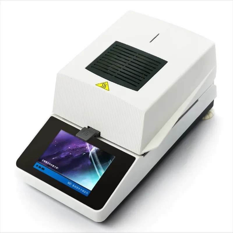 110g 10mg Rapid Halogen Heating Moisture Analyzer Halogen Moisture Meter Tester with Touch Screen
110g 10mg Rapid Halogen Heating Moisture Analyzer Halogen Moisture Meter Tester with Touch Screen