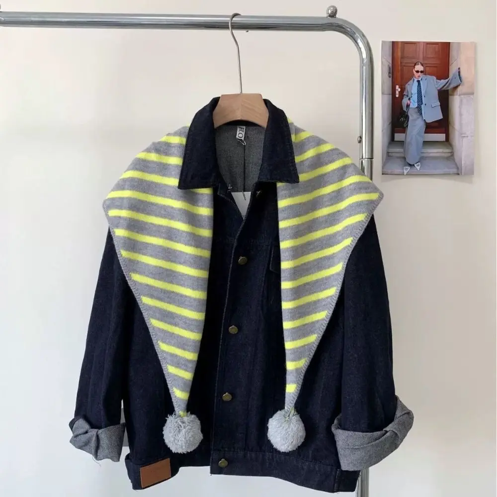 Классический клетчатый треугольный вязаный шаль, длинный утепленный шерстяной шарф, теплые зимние кашемировые шарфы в корейском стиле, осень-зима
Классический клетчатый треугольный вязаный шаль, длинный утепленный шерстяной шарф, теплые зимние кашемировые шарфы в корейском стиле, осень-зима