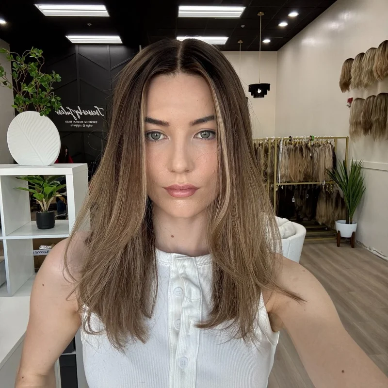 Fashion Wig Dark Roots Short Bob Wig Ombre Ash Brown Women's Natural Straight Wigs Heat Resistant Fiber
Fashion Wig Dark Roots Short Bob Wig Ombre Ash Brown Women's Natural Straight Wigs Heat Resistant Fiber