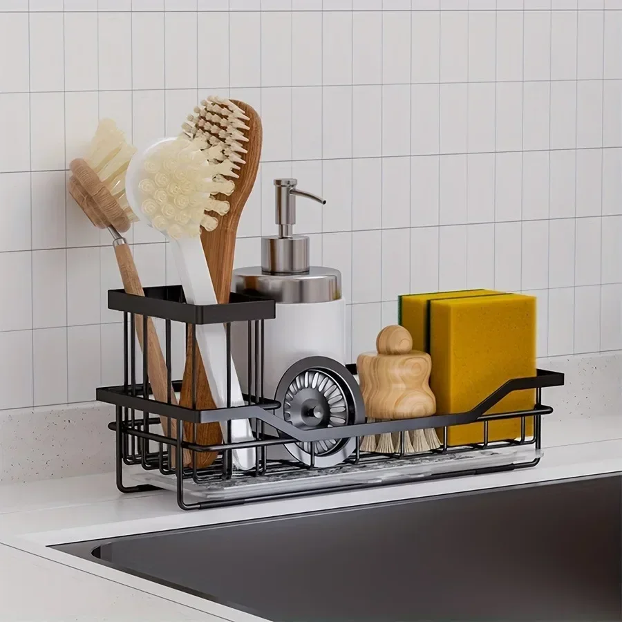 Kitchen Stainless Steel Sink Drain Rack Sponge Storage Sink Counter Organizer Rack Towel Rack Organizer Kitchen Accessories
Kitchen Stainless Steel Sink Drain Rack Sponge Storage Sink Counter Organizer Rack Towel Rack Organizer Kitchen Accessories