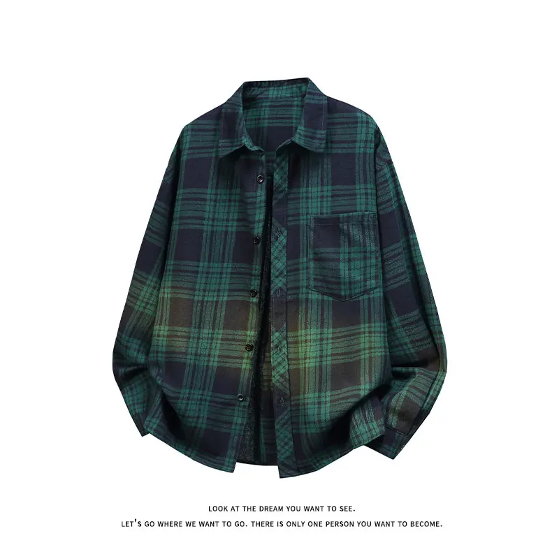 Fashion Men Tie Dye Plaid Shirt Long Sleeve Cotton Blend Casual Top Streetwear Urban Wear Spring Summer Shirt for Daily Outfit
Fashion Men Tie Dye Plaid Shirt Long Sleeve Cotton Blend Casual Top Streetwear Urban Wear Spring Summer Shirt for Daily Outfit