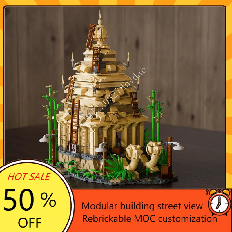 1819PCS The Temple of the Forbidden Eye Modular MOC Creative street view Model Building Blocks DIY Education Assembly Toys Gifts
1819PCS The Temple of the Forbidden Eye Modular MOC Creative street view Model Building Blocks DIY Education Assembly Toys Gifts
