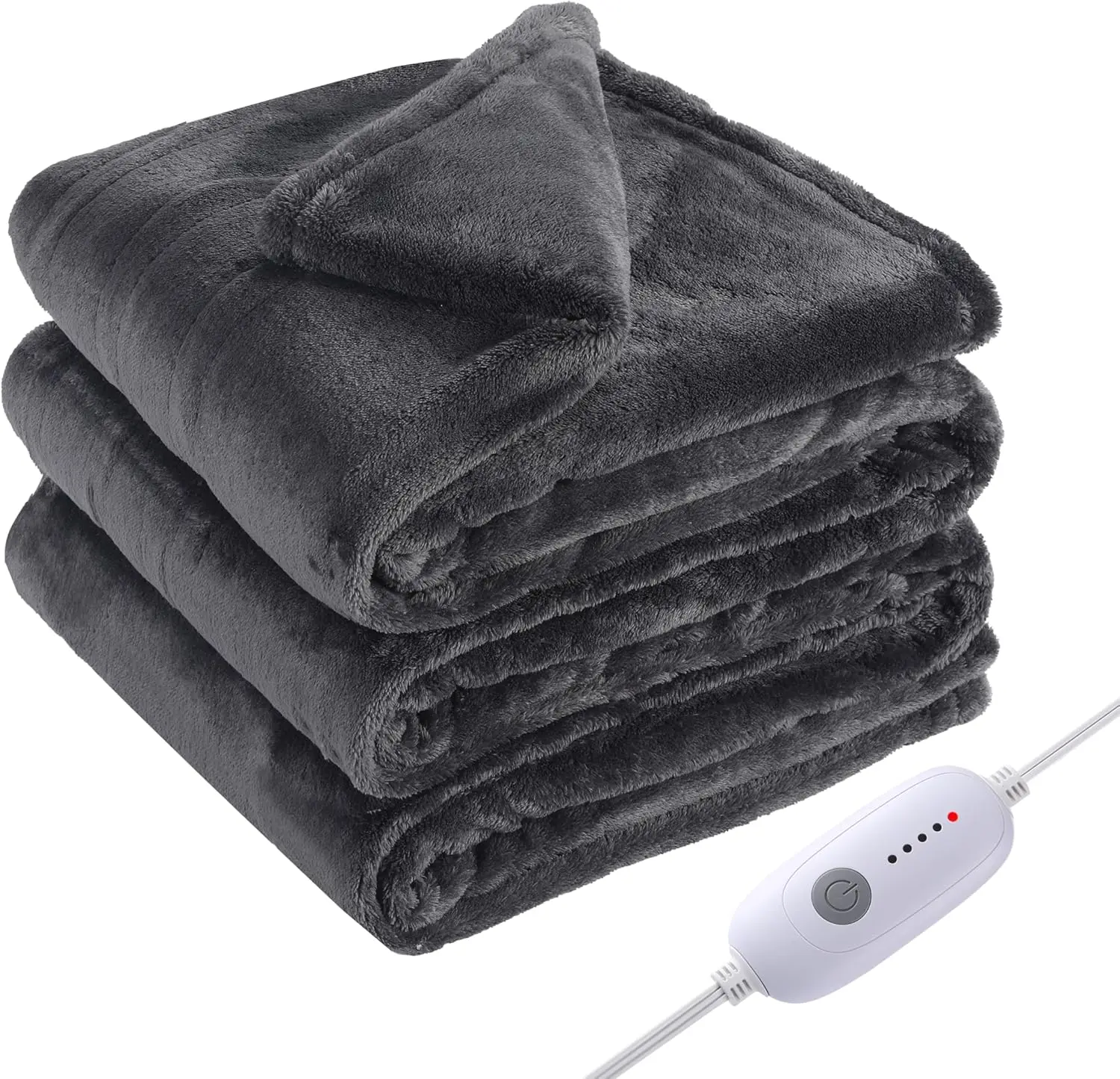 Full Size Electric Heated Blanket, Fast Heating with 5 Levels & Auto-Off, Soft Cozy for Bed, Machine Washable - Dark Gray
Full Size Electric Heated Blanket, Fast Heating with 5 Levels & Auto-Off, Soft Cozy for Bed, Machine Washable - Dark Gray