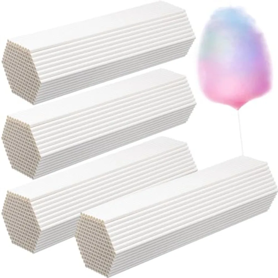 Honeydak Pcs Cotton Candy Cones 13.8 Inch White Cotton Candy Sticks for Sugar Making Supplies White Holder Sticks for Birthday
Honeydak Pcs Cotton Candy Cones 13.8 Inch White Cotton Candy Sticks for Sugar Making Supplies White Holder Sticks for Birthday