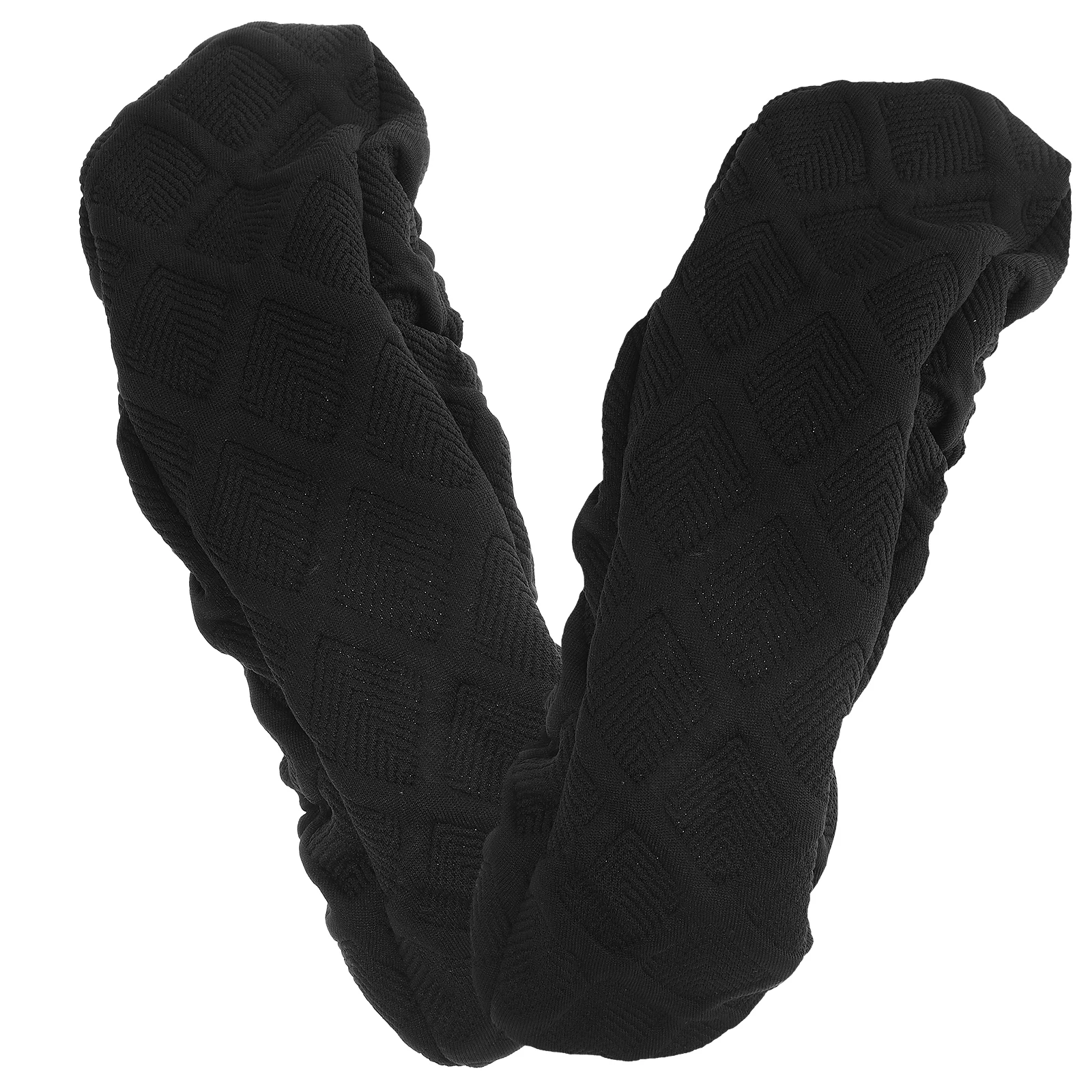 2pcs Black Jacquard Fabric Armrest Covers 32x8 for Office Chair Computer Gaming Protective Elastic Dust-proof Arm Sleeves
2pcs Black Jacquard Fabric Armrest Covers 32x8 for Office Chair Computer Gaming Protective Elastic Dust-proof Arm Sleeves