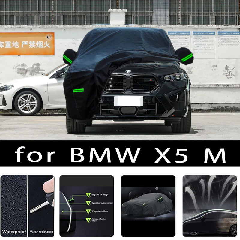 For BMW X5 M Car Covers Outdoor Waterproof Sun Rain Snow Protection UV Auto Cover 190T Car Protective Full Covers
For BMW X5 M Car Covers Outdoor Waterproof Sun Rain Snow Protection UV Auto Cover 190T Car Protective Full Covers