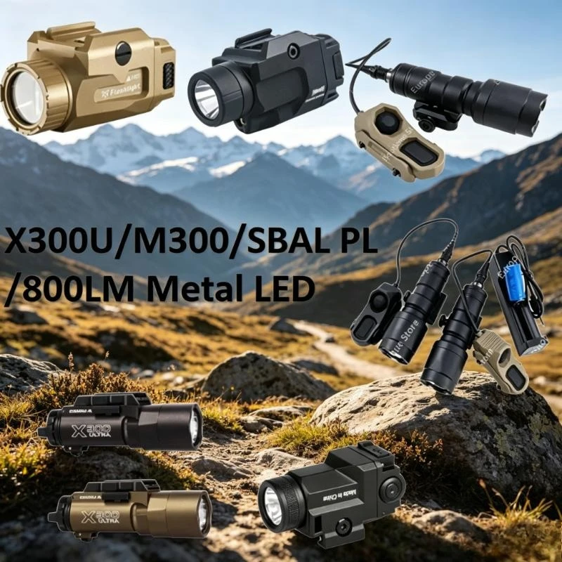 X300U/M300/SBAL PL /800LM Metal LED Nylon Compact Flashlight Helmet Mount Headlight for Outdoor Camping Hiking Tactical Use
X300U/M300/SBAL PL /800LM Metal LED Nylon Compact Flashlight Helmet Mount Headlight for Outdoor Camping Hiking Tactical Use