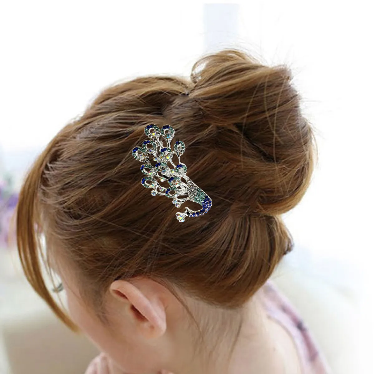Rhinestone Peacock Hair Comb Blue Elegant Lightweight Headwear for Prom Wedding Party Church Picnic Dancing Summer Soiree Hair
Rhinestone Peacock Hair Comb Blue Elegant Lightweight Headwear for Prom Wedding Party Church Picnic Dancing Summer Soiree Hair