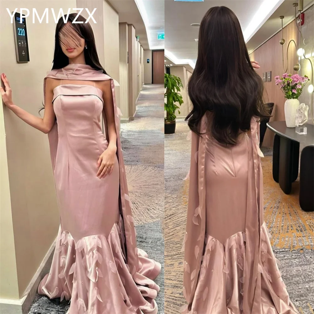Customized Evening Dress Formal Party Occasion Women YPMWZX Strapless Mermaid Floor Length Skirts Draped Bespoke Dresse
Customized Evening Dress Formal Party Occasion Women YPMWZX Strapless Mermaid Floor Length Skirts Draped Bespoke Dresse