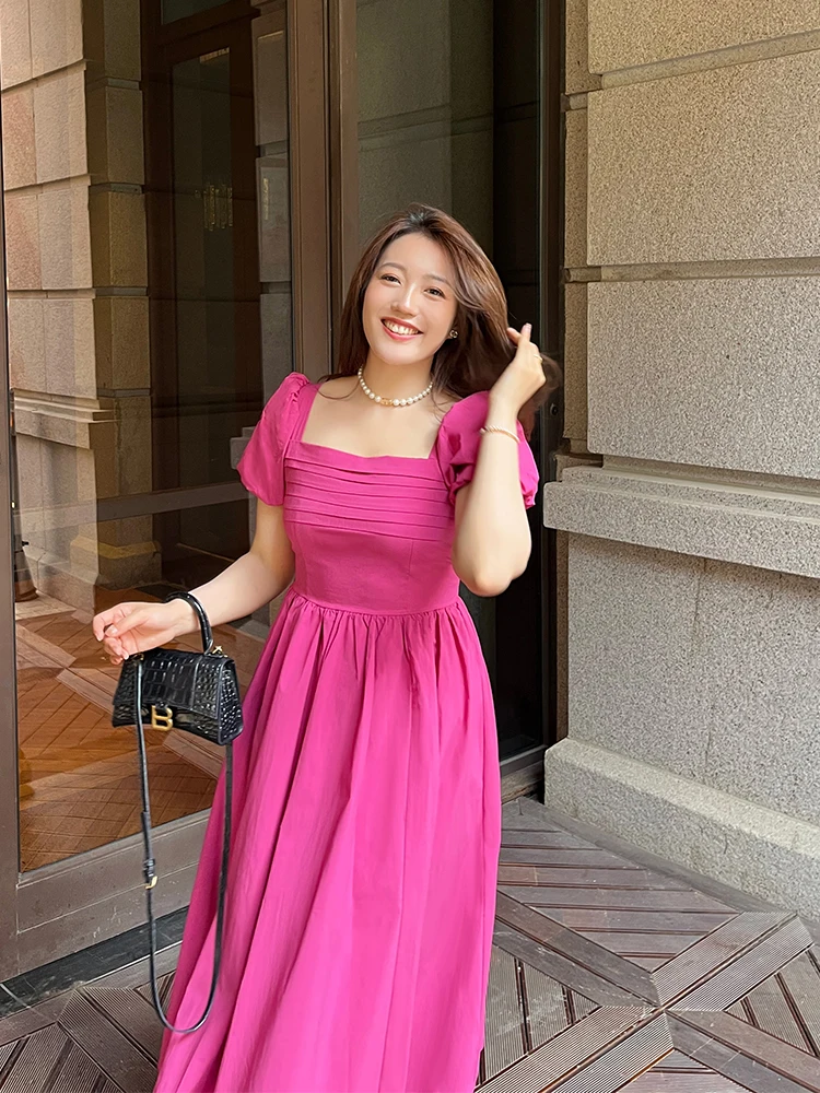 Новинка лета: женское платье больших размеров с квадратным вырезом, стройнящее, с завышенной талией, А-силуэт, винтажное, для повседневной носки, с коротким рукавом
Новинка лета: женское платье больших размеров с квадратным вырезом, стройнящее, с завышенной талией, А-силуэт, винтажное, для повседневной носки, с коротким рукавом