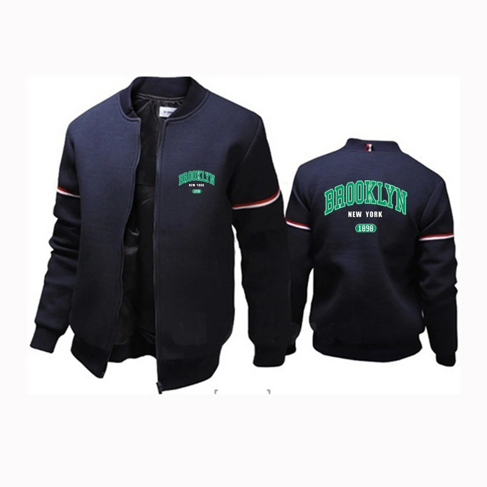 2025 Spring Autumn Men's 1898 Brooklyn New York Logo Print Flight Jacket High Street Trendy Hoodies Simple Personality Coat
2025 Spring Autumn Men's 1898 Brooklyn New York Logo Print Flight Jacket High Street Trendy Hoodies Simple Personality Coat
