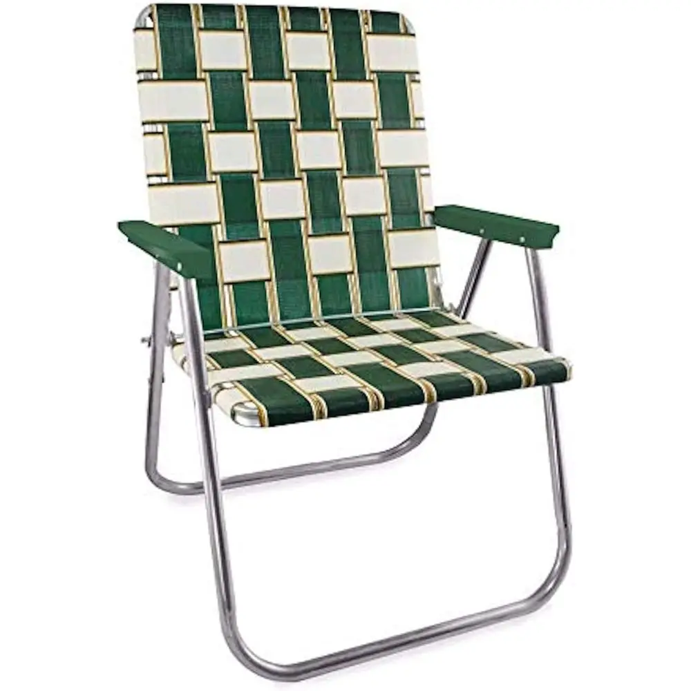 Aluminum Folding Patio Lawn Chair, Webbed Structure Portable Chair for Camping, Beach, Yard, Sports and Outdoor Gatherings
Aluminum Folding Patio Lawn Chair, Webbed Structure Portable Chair for Camping, Beach, Yard, Sports and Outdoor Gatherings