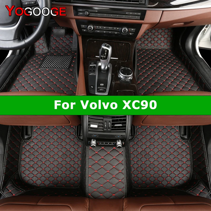 YOGOOGE пользовательские автомобильные коврики для Volvo XC90 авто ковры аксессуары для ног Coche
YOGOOGE пользовательские автомобильные коврики для Volvo XC90 авто ковры аксессуары для ног Coche