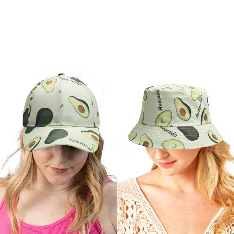 2 pcs New Man Woman Digital Avocado Printed Combination Summer Baseball Caps Outdoor Sun Protection Bucket Hat Basin Hats Set
2 pcs New Man Woman Digital Avocado Printed Combination Summer Baseball Caps Outdoor Sun Protection Bucket Hat Basin Hats Set