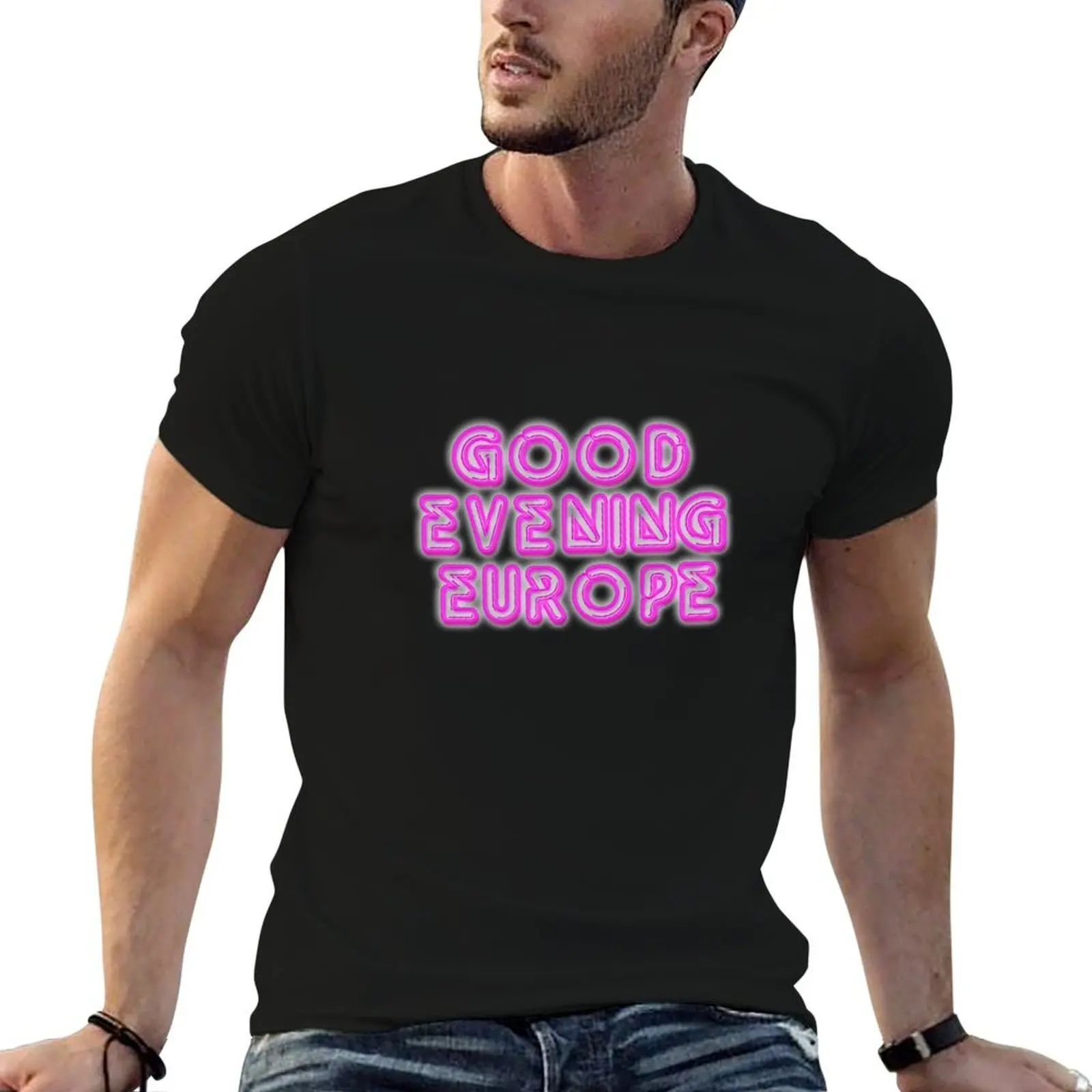 Good Evening Europe T-Shirt man t shirts for men casual t shirts cotton 100% T-Shirt
Good Evening Europe T-Shirt man t shirts for men casual t shirts cotton 100% T-Shirt