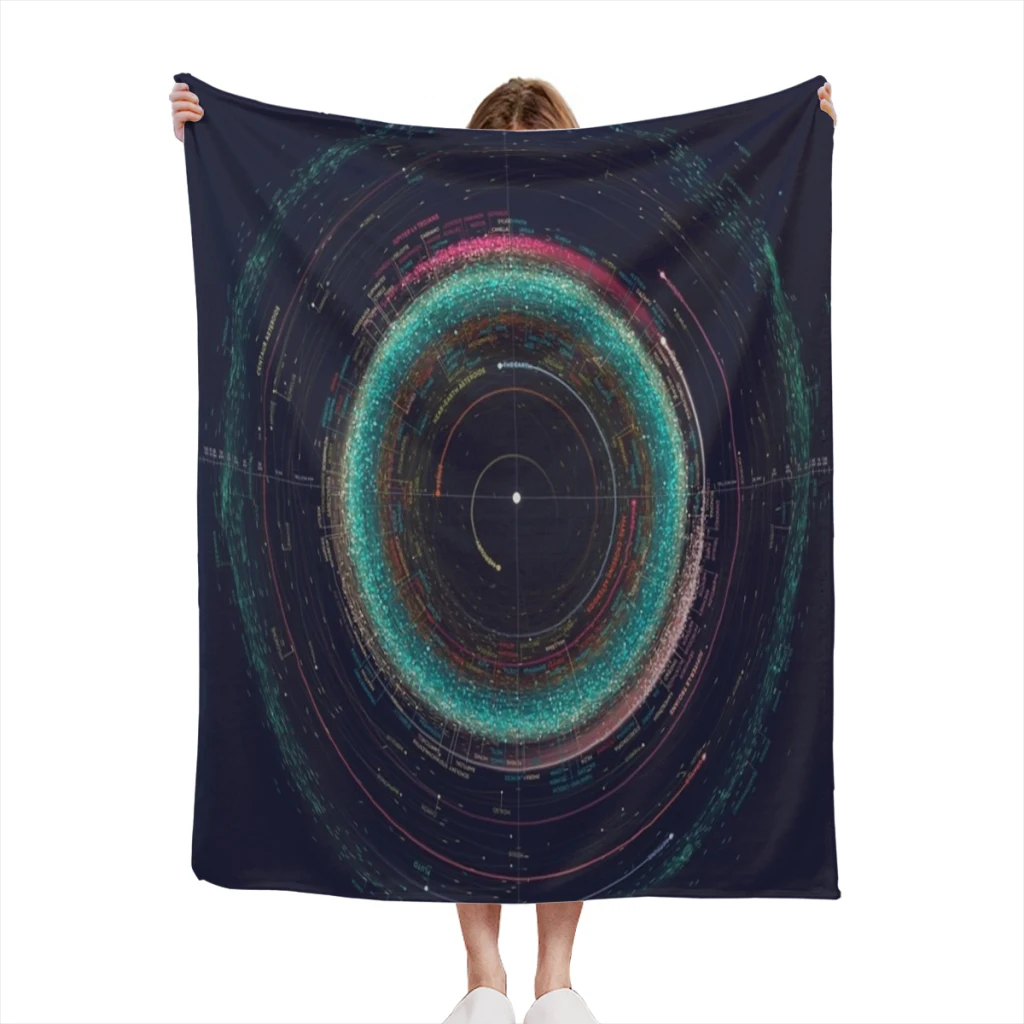 Asteroid Map of the Solar System Thin Blanket Fluffy Soft Bedroom Decor Sofa Blankets Comforter Home and Decoration Summer
Asteroid Map of the Solar System Thin Blanket Fluffy Soft Bedroom Decor Sofa Blankets Comforter Home and Decoration Summer