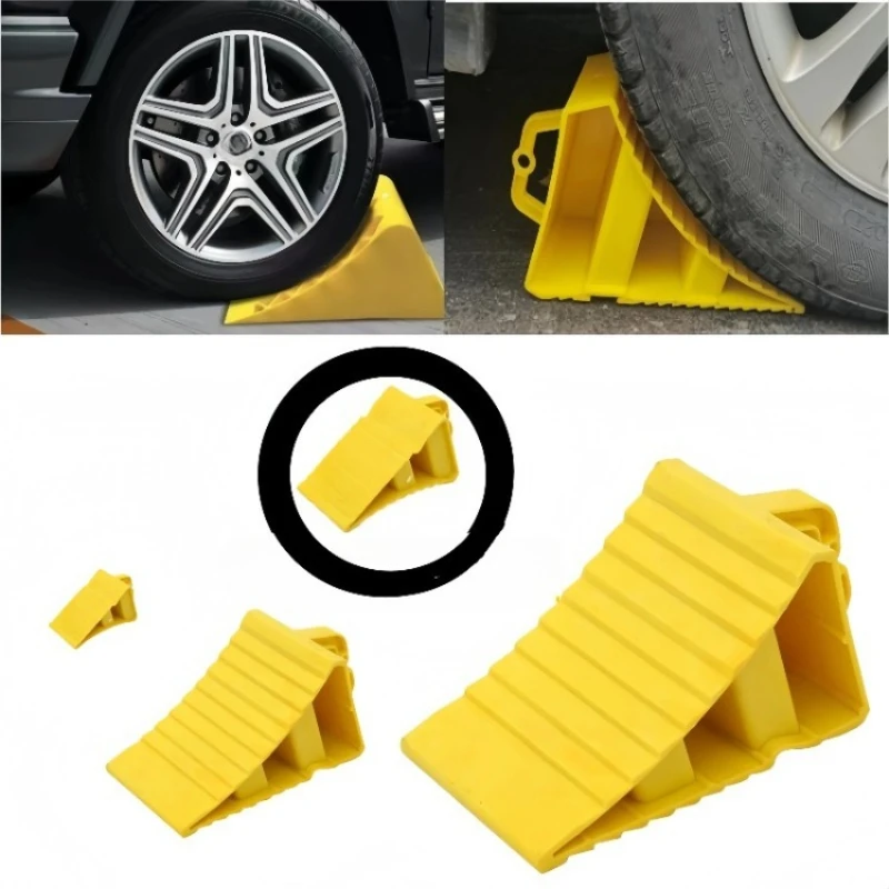 Portable Car Wheel Chock Anti Slip Tire Stop Block Heavy Duty Parking Wedge Truck Trailer RV Safety Portable Vehicle Accessory
Portable Car Wheel Chock Anti Slip Tire Stop Block Heavy Duty Parking Wedge Truck Trailer RV Safety Portable Vehicle Accessory