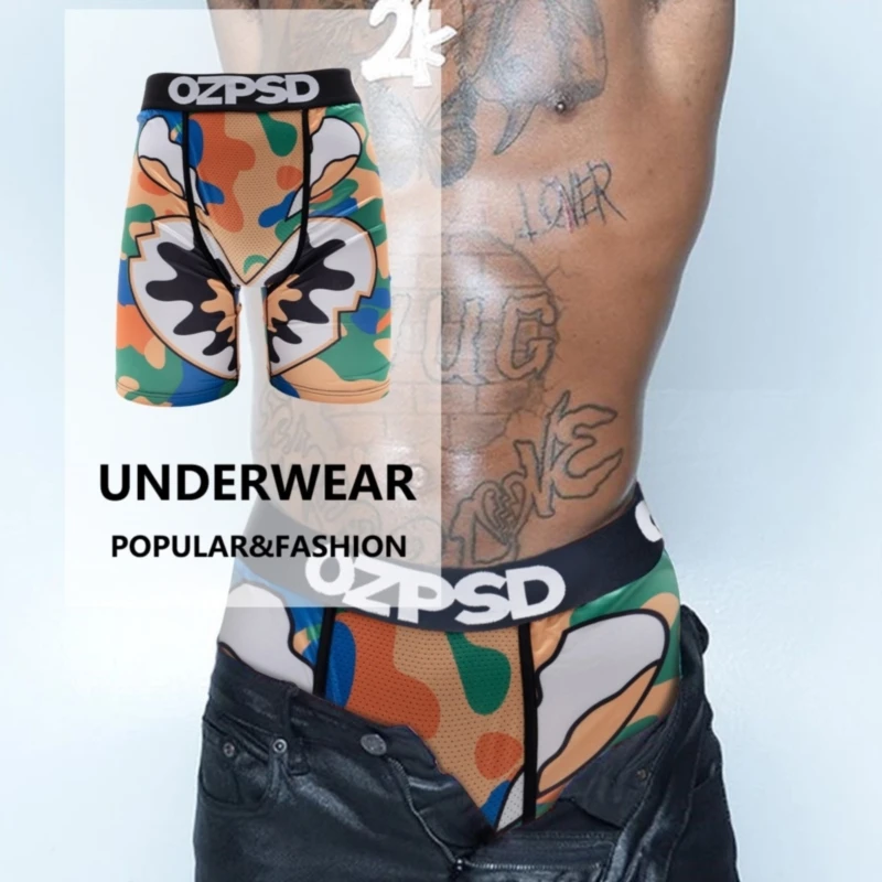 5Pcs Sexy Summer Men Boxer Underwear Breathable Printed Men's Panties Underpants Male Plus Size Man Boxer Briefs Man Boxershorts
5Pcs Sexy Summer Men Boxer Underwear Breathable Printed Men's Panties Underpants Male Plus Size Man Boxer Briefs Man Boxershorts