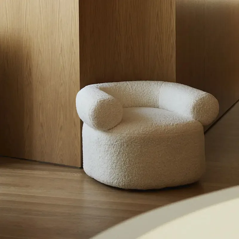 Light Luxury Single Sofa Nordic Lamb Velvet Designer Homestay Living Room Leisure Small Apartment Home Bedroom Single Chair
Light Luxury Single Sofa Nordic Lamb Velvet Designer Homestay Living Room Leisure Small Apartment Home Bedroom Single Chair