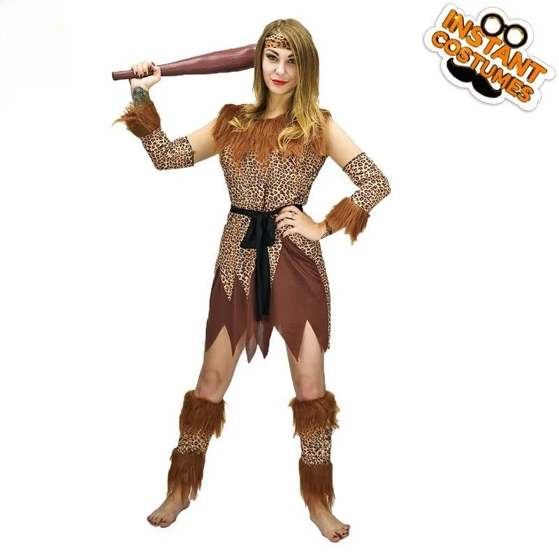 Adult Cave Woman Original Wild Man Halloween Costume Stage Performance Party Clothes Cosplay Outfit Traditional Ethnic Women'...
Adult Cave Woman Original Wild Man Halloween Costume Stage Performance Party Clothes Cosplay Outfit Traditional Ethnic Women'...