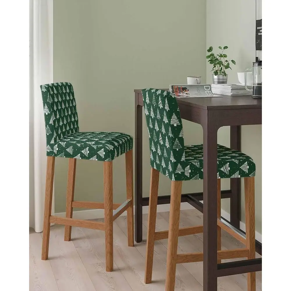 Green Chrisas Tree Bar Stool Cover Set o 2, Winter lake White Xmas Tree Stretch Removable Bar Stool Chair Covers
Green Chrisas Tree Bar Stool Cover Set o 2, Winter lake White Xmas Tree Stretch Removable Bar Stool Chair Covers