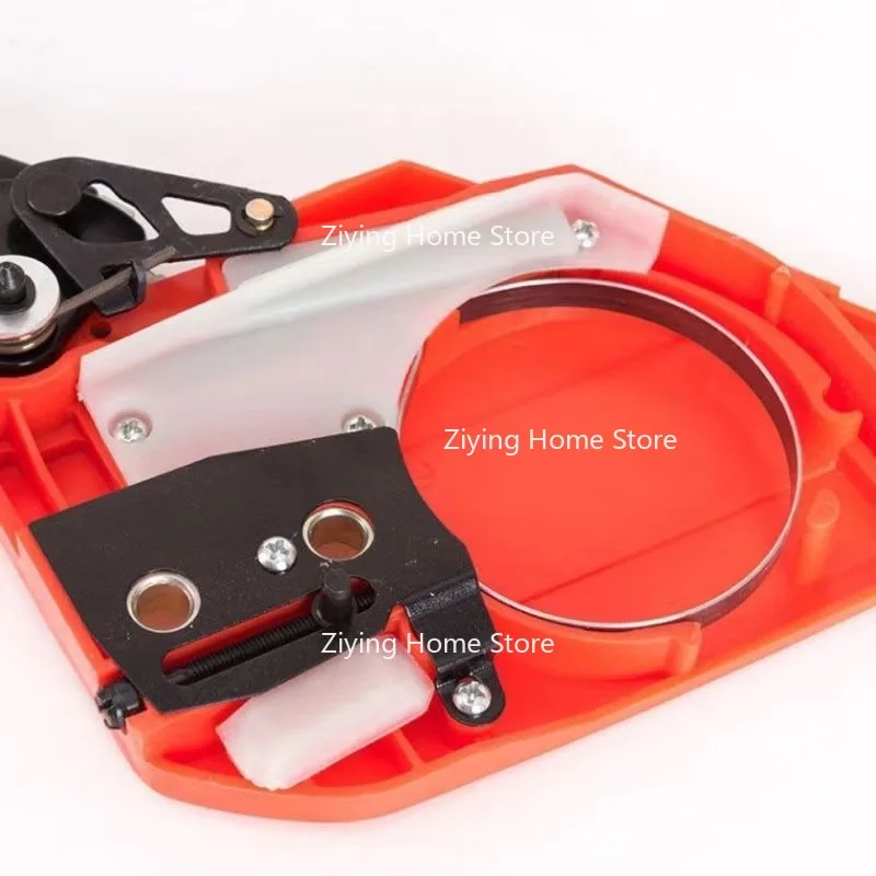 Suitable for 52/58 Chainsaw Brake Pad, Brake Assembly Guide Plate, Pressure Side Cover Plate
Suitable for 52/58 Chainsaw Brake Pad, Brake Assembly Guide Plate, Pressure Side Cover Plate