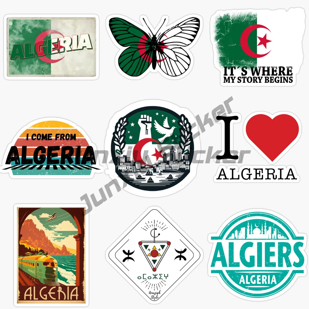 ALGERIA Map National Flag and Emblem Vinyl Self-adhesive Car Sticker Bumper Window Motorcycle Helmet Decal PVC
ALGERIA Map National Flag and Emblem Vinyl Self-adhesive Car Sticker Bumper Window Motorcycle Helmet Decal PVC