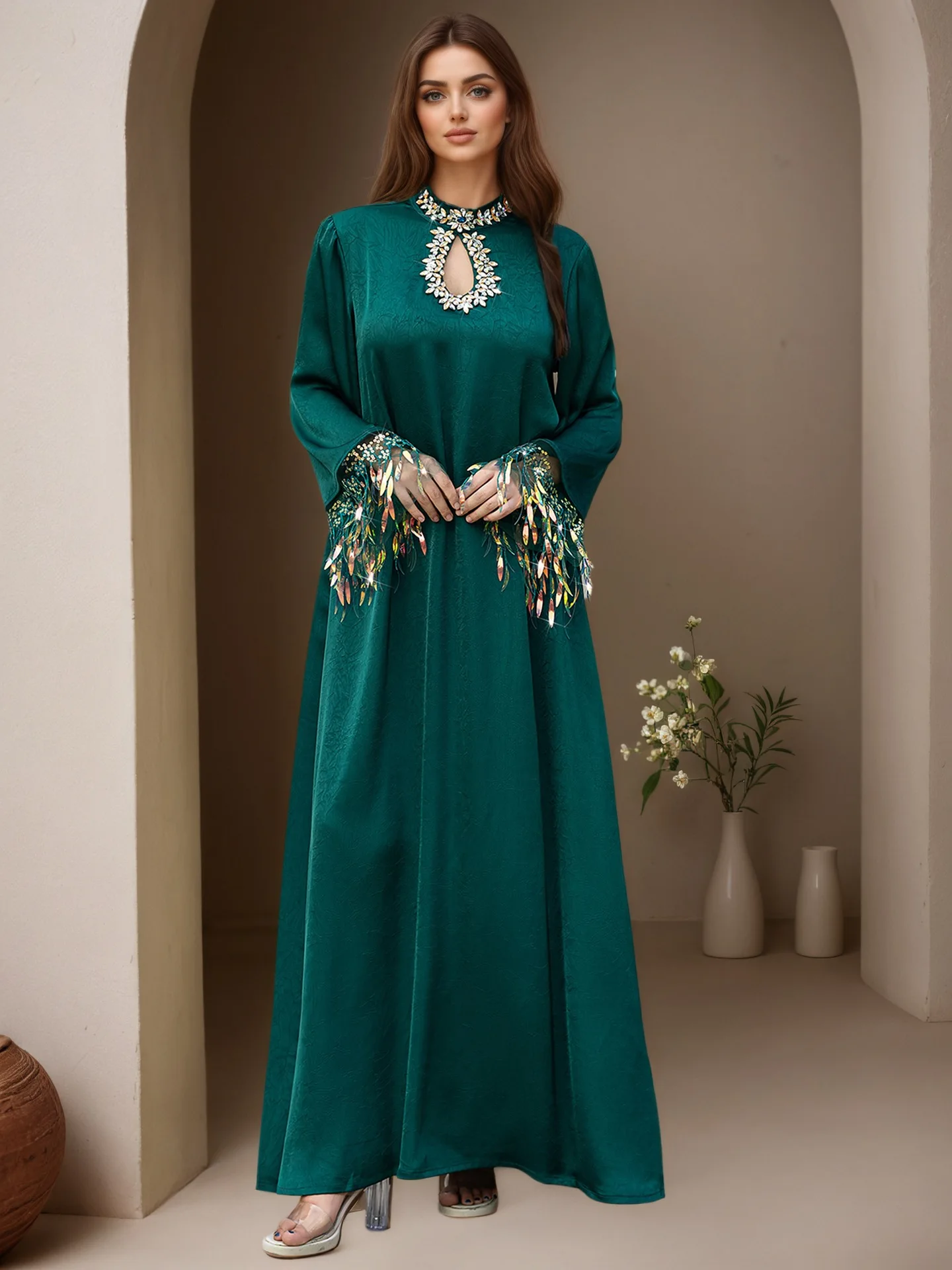 Eid Mubarak Djellaba Muslim Woman Dresses Ramadan Dubai Abaya Turkey Kaftan Islam Clothing Caftan Marocain Femme Robe Abbayas
Eid Mubarak Djellaba Muslim Woman Dresses Ramadan Dubai Abaya Turkey Kaftan Islam Clothing Caftan Marocain Femme Robe Abbayas