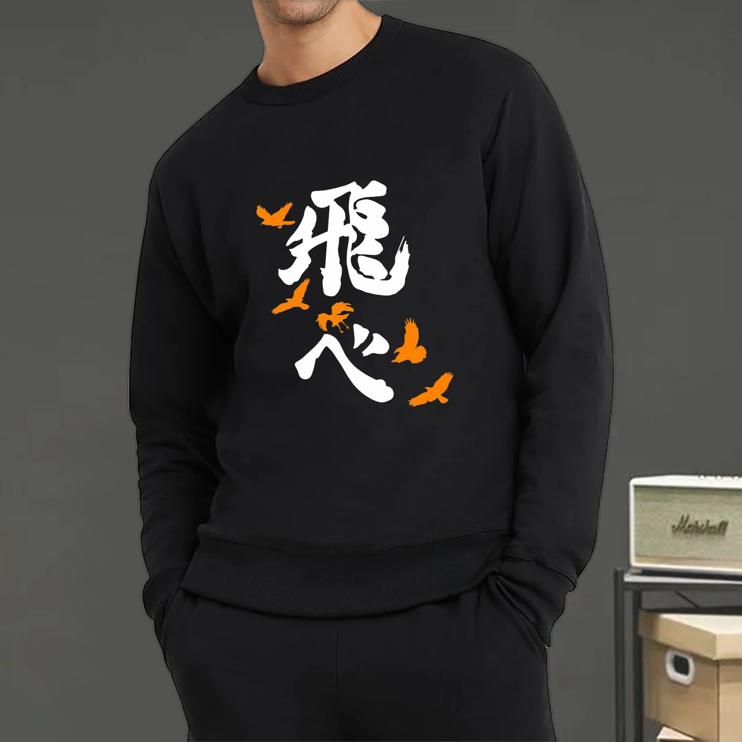 Men Hoodies Haikyuu Sweatshirt Kuroo Japanese Anime Bokuto Manga Shoyo Volleyball Anime Pullover Long Sleeve Loose Unisex Hoodie
Men Hoodies Haikyuu Sweatshirt Kuroo Japanese Anime Bokuto Manga Shoyo Volleyball Anime Pullover Long Sleeve Loose Unisex Hoodie