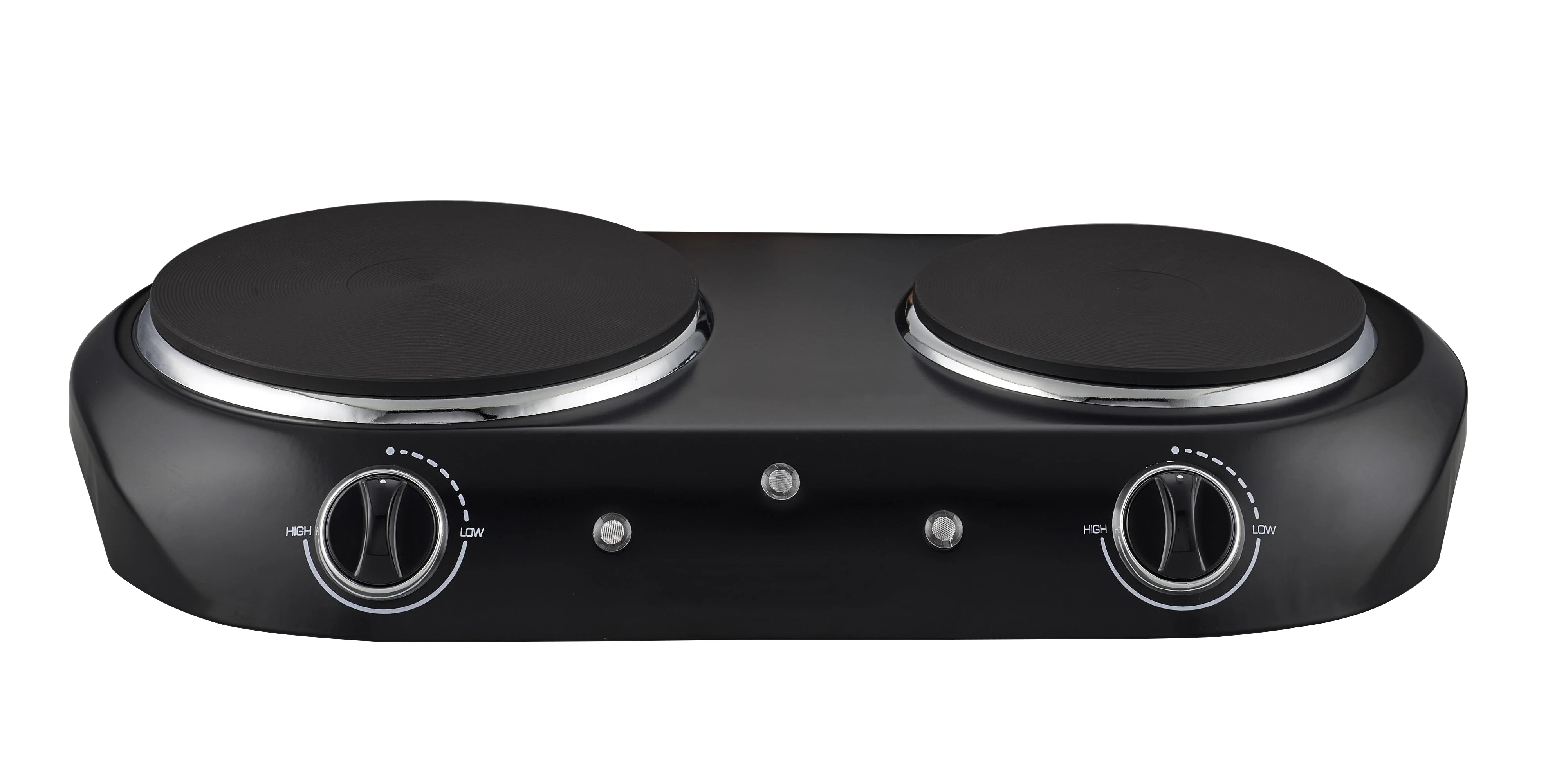 Double Burner, 1800 W, Black Electric Cooktop, 1 Each, Assembled Product
Double Burner, 1800 W, Black Electric Cooktop, 1 Each, Assembled Product