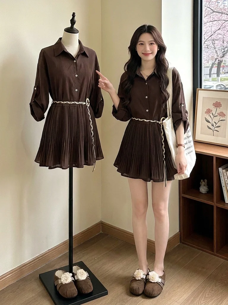 Summer Fashion Large Size Women's Cotton Linen Shirt Shorts Three-Piece Set Moneyed Old Fashion Style Casual Commute Style
Summer Fashion Large Size Women's Cotton Linen Shirt Shorts Three-Piece Set Moneyed Old Fashion Style Casual Commute Style
