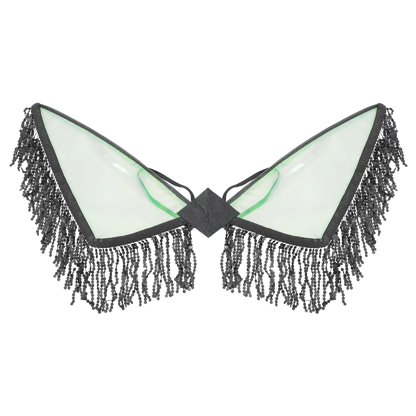 Green Fringe Wings Costume Prop for Adults Halloween Party Supplies Sequins Wing Cosplay Tassel Wing Matching Outfits Photo
Green Fringe Wings Costume Prop for Adults Halloween Party Supplies Sequins Wing Cosplay Tassel Wing Matching Outfits Photo