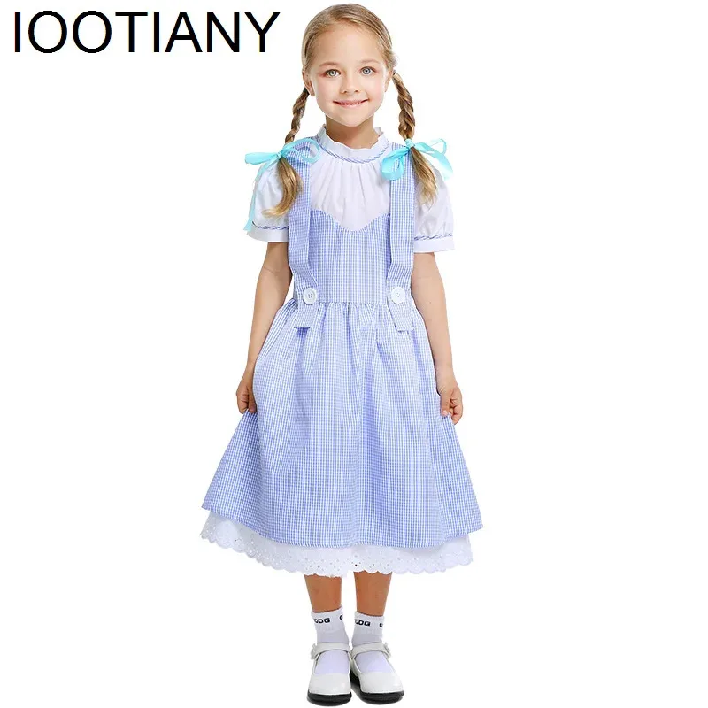 25COSAirytale Character Blue Gingham Dress Outfit Womens Wizard Of Oz Dorothy Costume Carnival Costumes Camisole Women'S Dresses
25COSAirytale Character Blue Gingham Dress Outfit Womens Wizard Of Oz Dorothy Costume Carnival Costumes Camisole Women'S Dresses