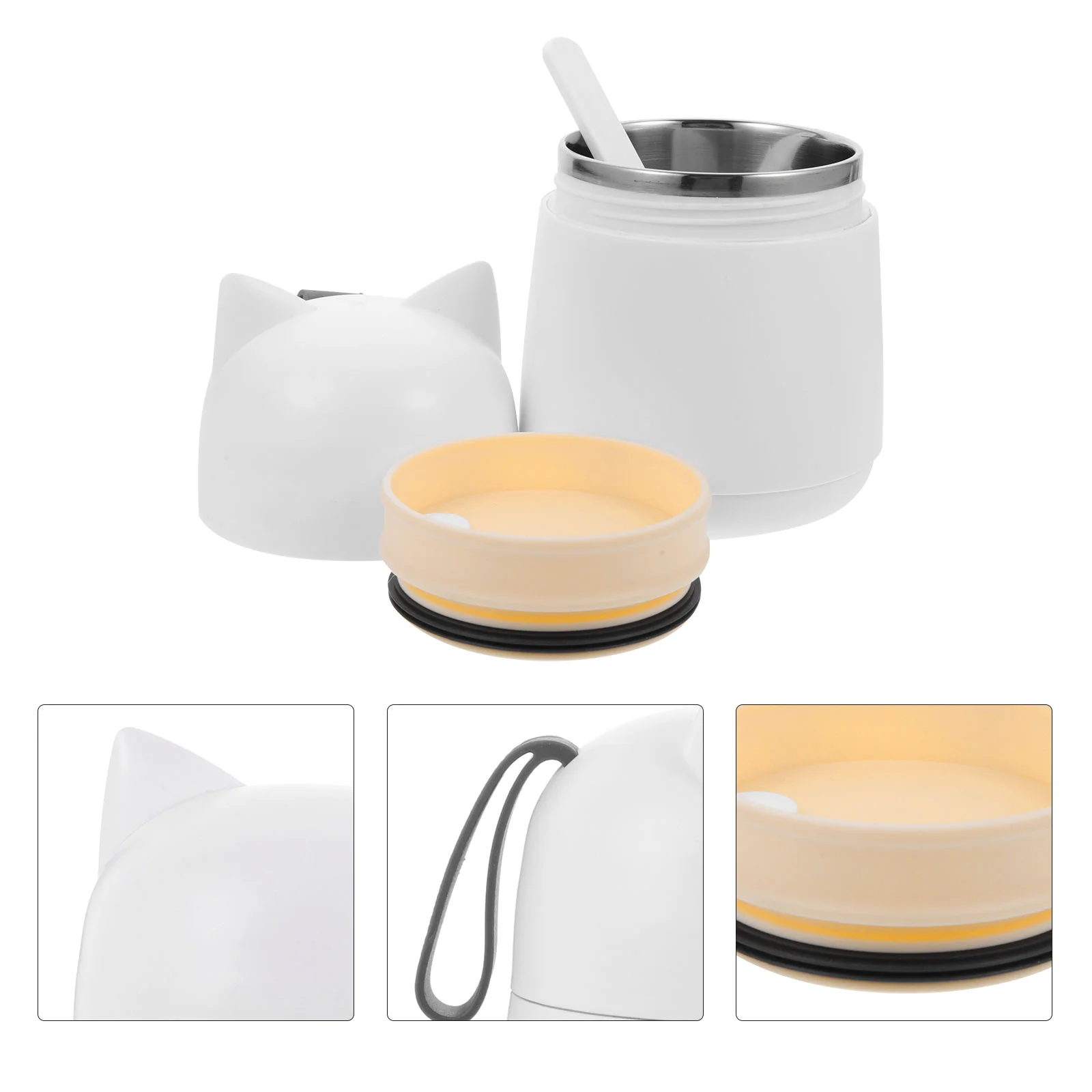 Cat Stew Pot Containers for Food Insulated Cups with Lids Warming Mug Soup School Jar Flask Hot Thermal
Cat Stew Pot Containers for Food Insulated Cups with Lids Warming Mug Soup School Jar Flask Hot Thermal