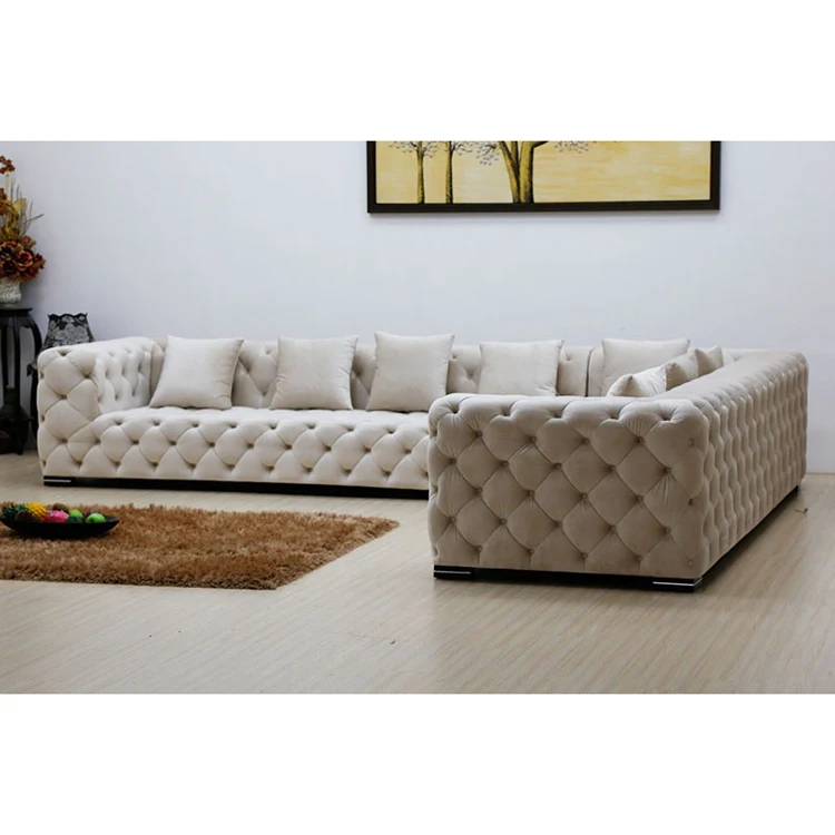 #Hot Selling Tufted Unique L Shape Living Room Sofa Set Fabric Leather Velvet Couch
#Hot Selling Tufted Unique L Shape Living Room Sofa Set Fabric Leather Velvet Couch