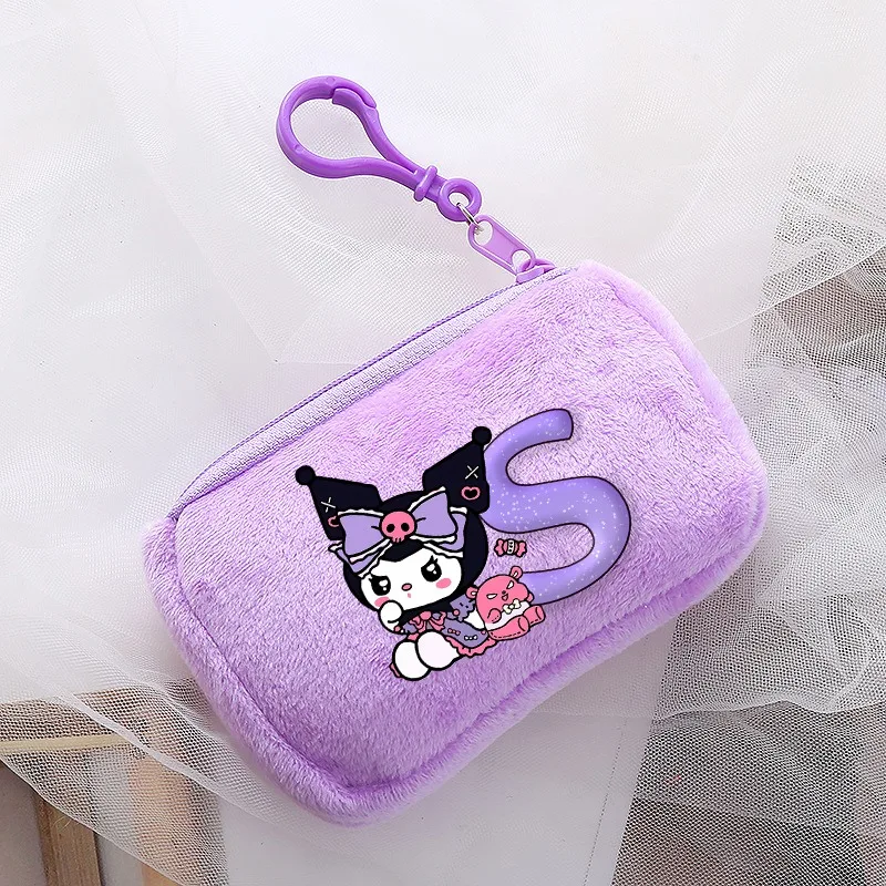 Kuromi Purple Letters A-Z Cute Purses Cartoon Anime Graphic Print Wallets Women Fashion Purse Kawaii Wallet Mini Coin Pouch Gift
Kuromi Purple Letters A-Z Cute Purses Cartoon Anime Graphic Print Wallets Women Fashion Purse Kawaii Wallet Mini Coin Pouch Gift