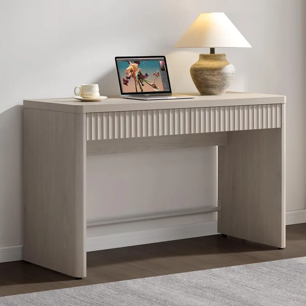 Office Computer Desk with 2 Drawers Modern Executive Writing Desk 48.8" Large Work Home Office Desks with Storage, Customized
Office Computer Desk with 2 Drawers Modern Executive Writing Desk 48.8" Large Work Home Office Desks with Storage, Customized