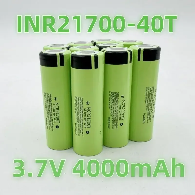 100% NEW 21700 4000mah 30A 40T 3.7V High Discharge/capacity Li-ion Rechargeable Battery PK 40T
100% NEW 21700 4000mah 30A 40T 3.7V High Discharge/capacity Li-ion Rechargeable Battery PK 40T