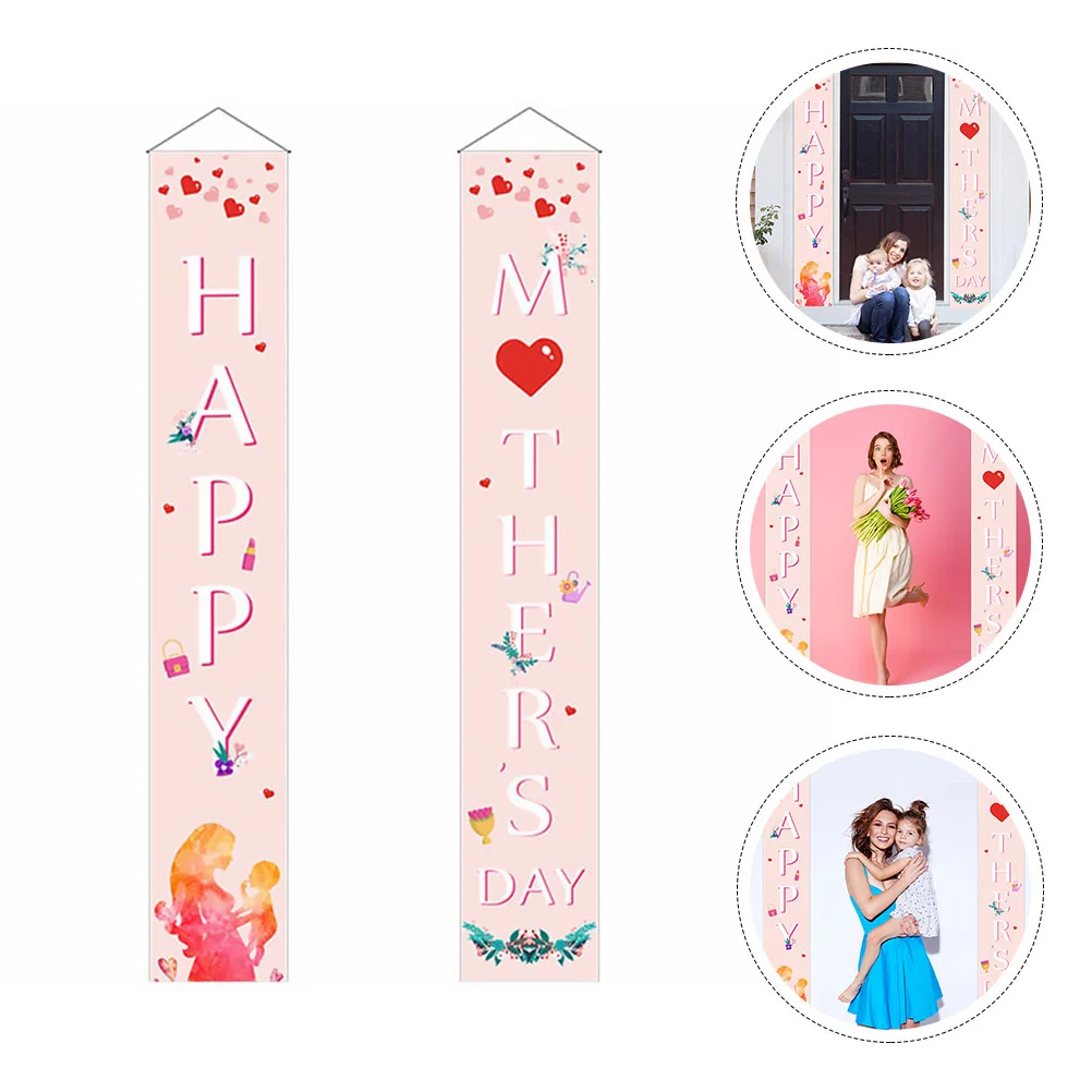 Mother's Day Party Banner Outdoor Decorative Porch Sign Lightweight Holiday Photo Backdrop Fancy Couplet
Mother's Day Party Banner Outdoor Decorative Porch Sign Lightweight Holiday Photo Backdrop Fancy Couplet